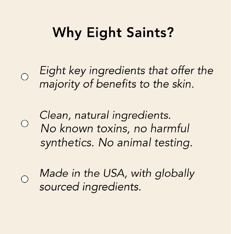 Eight Saints Retinol Skin Care Serum Treatment For Firming Face Lines & Eye Wrinkles, Deep Hydrating Facial Skincare Serum For Anti Aging, 1 Ounce